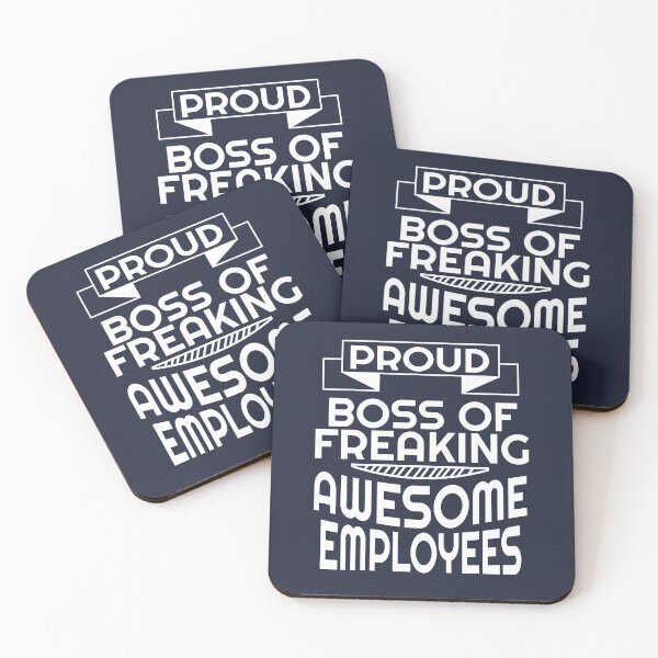 Item preview, Proud boss of Freaking awesome Employees designed and sold by notasimp.