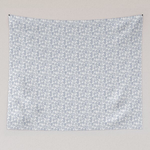 Item preview, Cat Scratch in Blue designed and sold by Morton Design House.