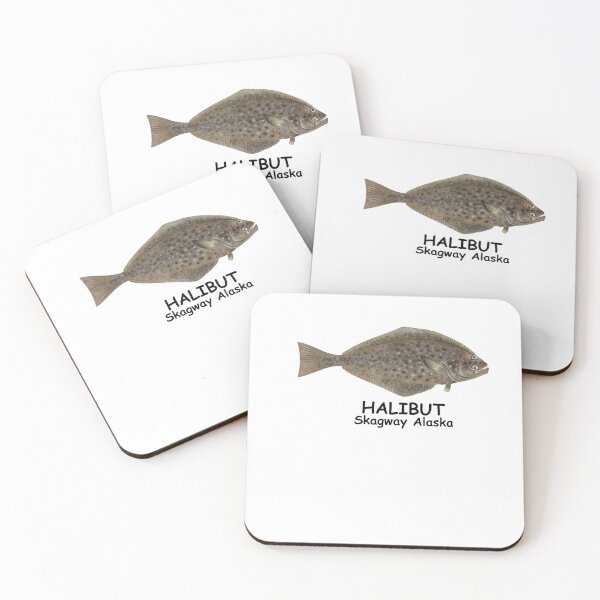Item preview,  HALIBUT SKAGWAY ALASKA designed and sold by cgullart.