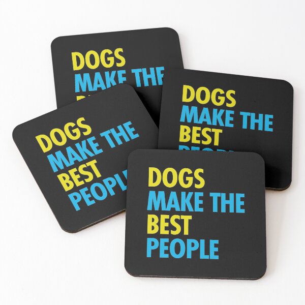 Item preview, Dogs make the best people - dog lover designed and sold by DahiyaTees.