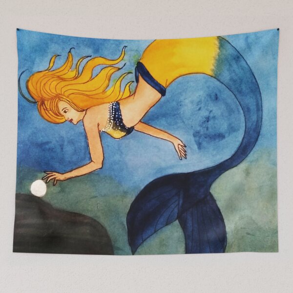Item preview, Competitive Mermaid designed and sold by LataArtStudio.