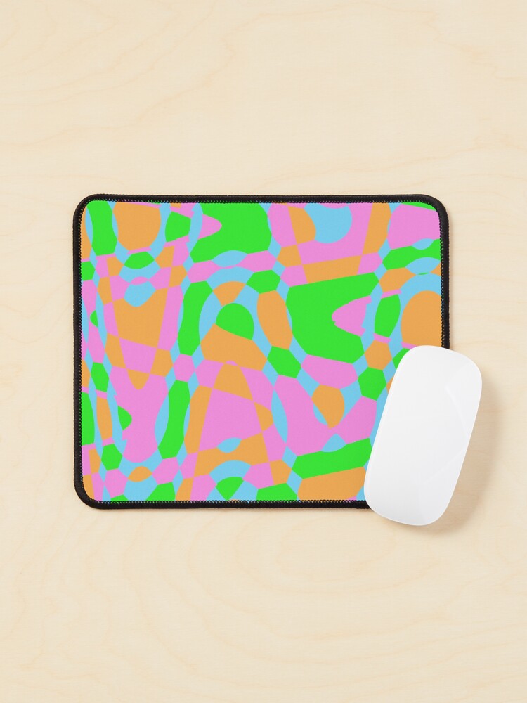Thumbnail 1 of 5, Mouse Pad, Colorful Pattern Texture Design designed and sold by BeccaKenDesigns.