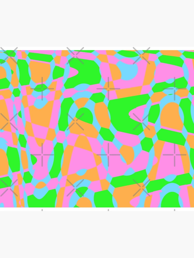 Thumbnail 6 of 6, Throw Blanket, Colorful Pattern Texture Design designed and sold by BeccaKenDesigns.
