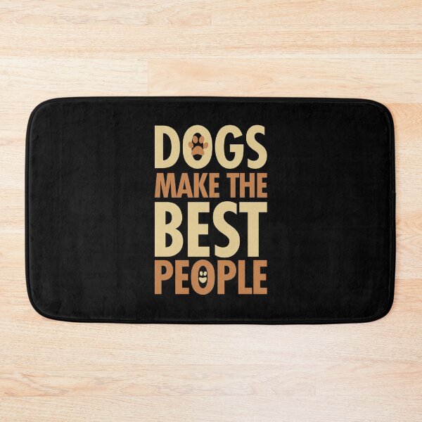 Item preview, Dogs make the best people - dog lover designed and sold by DahiyaTees.