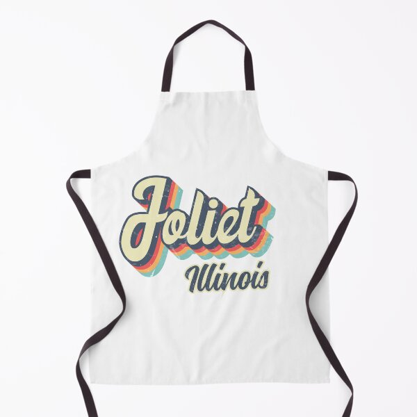 Item preview, Joliet City Illinois Retro Vintage 70s rainbow designed and sold by Teelogic.