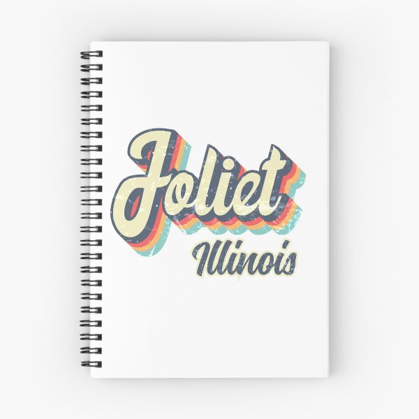 Item preview, Joliet City Illinois Retro Vintage 70s rainbow designed and sold by Teelogic.