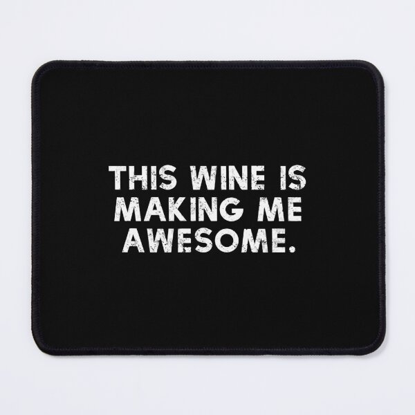 Item preview, This Wine Is Making Me Awesome Crewneck designed and sold by urlanne.