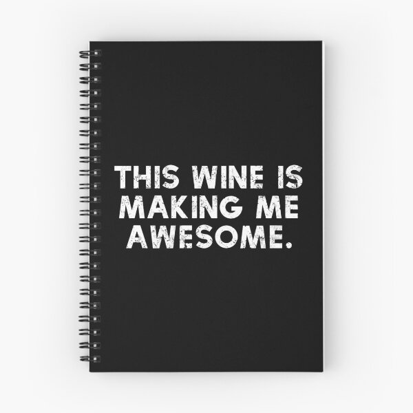 Item preview, This Wine Is Making Me Awesome Crewneck designed and sold by urlanne.