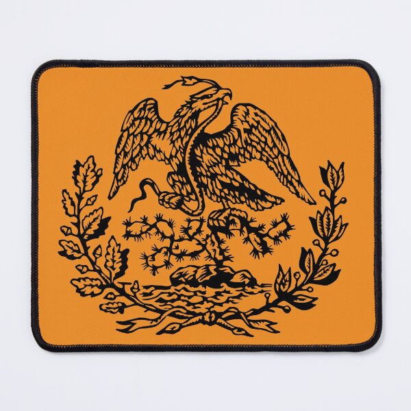 Item preview, Mexico Coat of Arms (black) designed and sold by CtlAltDel.