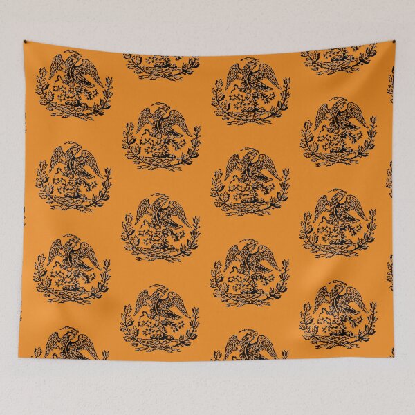 Item preview, Mexico Coat of Arms (black) designed and sold by CtlAltDel.