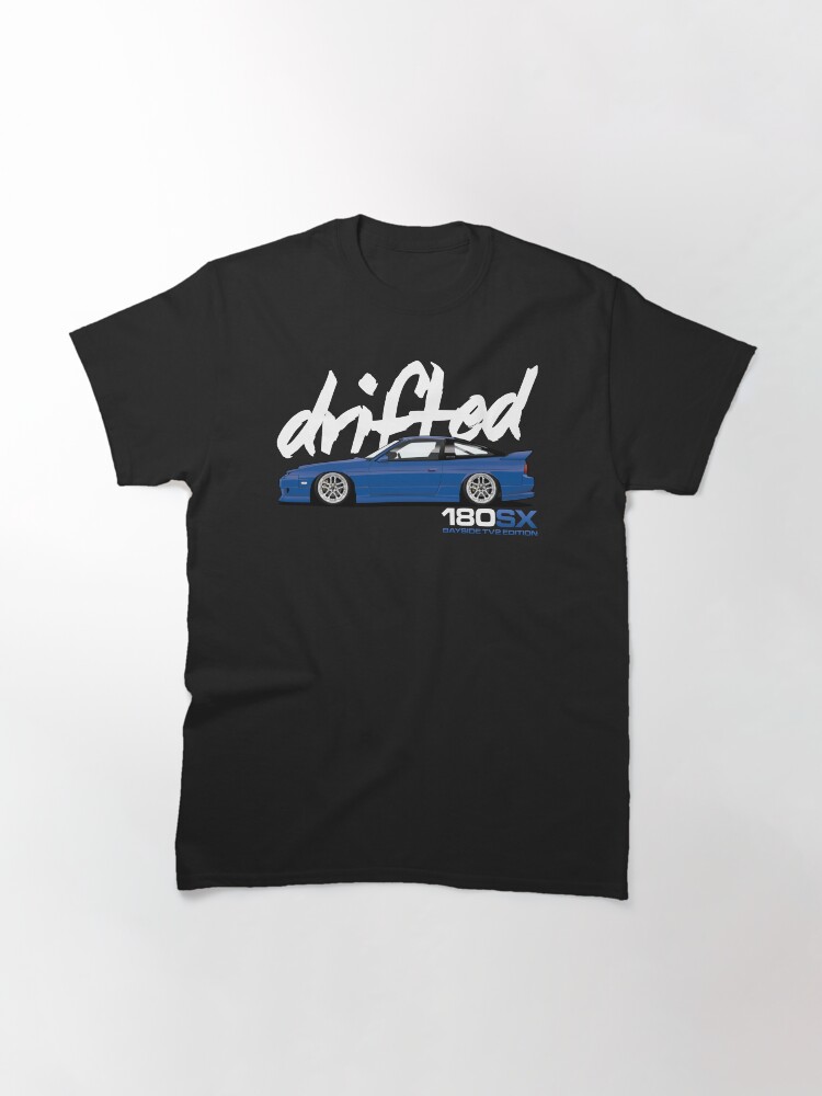 Thumbnail 3 of 7, Classic T-Shirt, Drifted 180sx Tee - Bayside TV2 Edition by Drifted designed and sold by driftedshop.