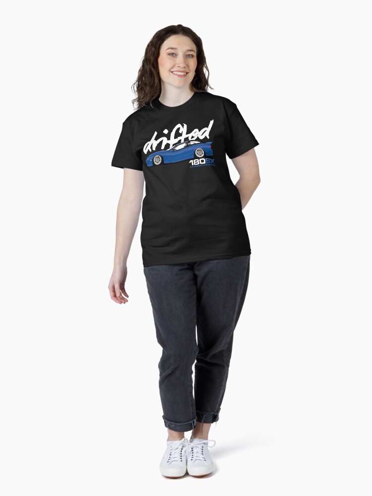 Thumbnail 4 of 7, Classic T-Shirt, Drifted 180sx Tee - Bayside TV2 Edition by Drifted designed and sold by driftedshop.