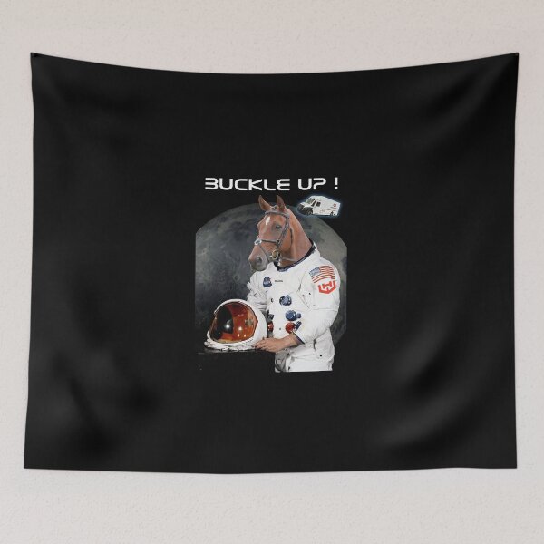 Item preview, Buckle Up Fellas WKHS To The Moon designed and sold by merle22weinberg.
