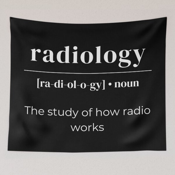 Item preview, Radiology Dictionary Definition - The Study Of How Radio Works designed and sold by Legit Hooligan.