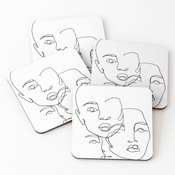 Item preview, faces designed and sold by Nikit Mansura.