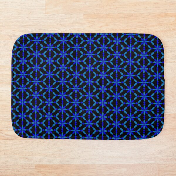 Aperçu de l'œuvre Motif abstrait bleu 001 créée et vendue par JockArts.