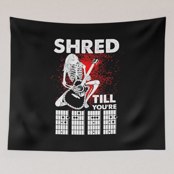 Item preview, Shred Till You're Dead designed and sold by shopshopGHDMAC.