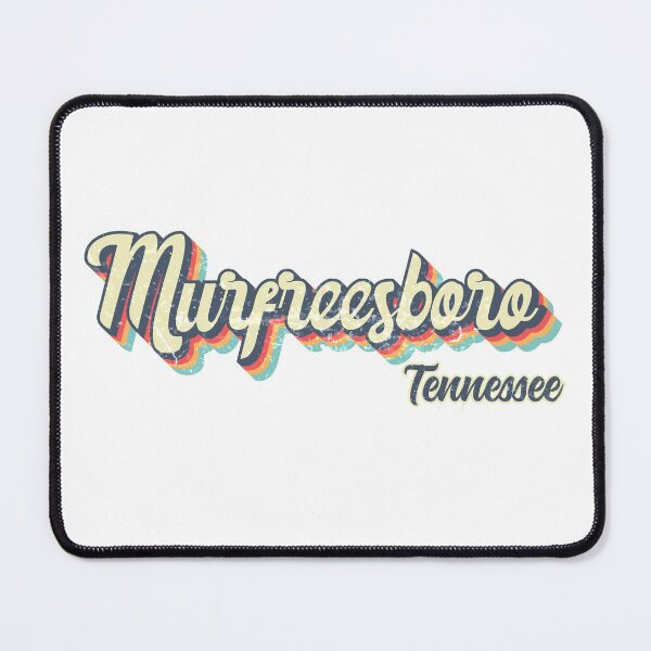 Item preview, Murfreesboro city Tennessee Retro Vintage 70s rainbow designed and sold by Teelogic.