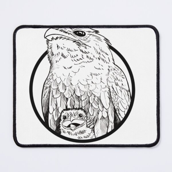 Item preview, Frogmouth father and son designed and sold by dragongirl222.