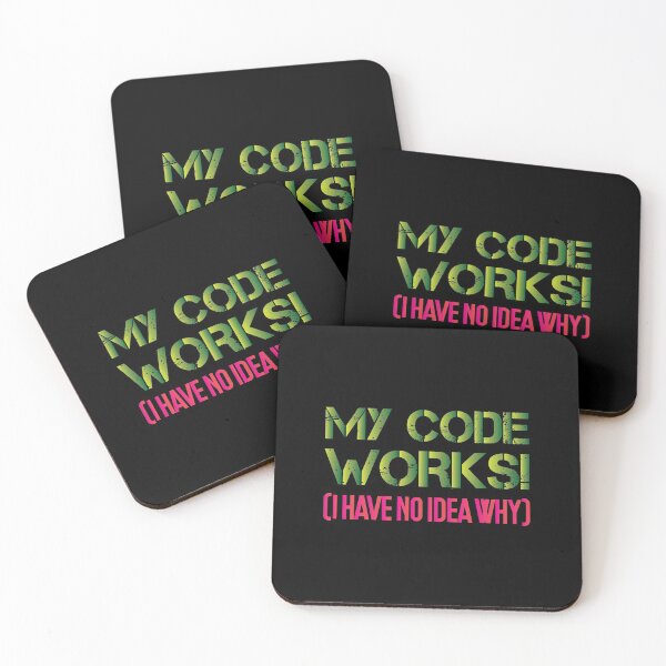 Item preview, My Code Works! I Have No Idea Why designed and sold by InkonoStore.