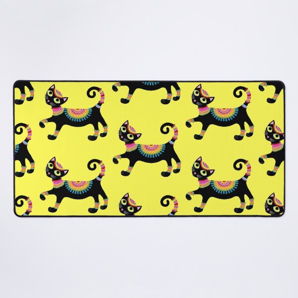 Item preview, Colourful cool kitty cat designed and sold by Soozie Wray.