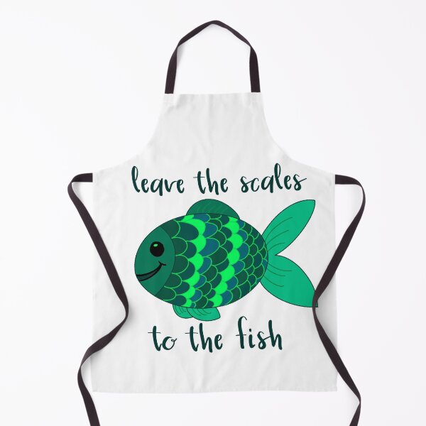 Item preview, Leave the Scales to the Fish in Green designed and sold by GrellenDraws.