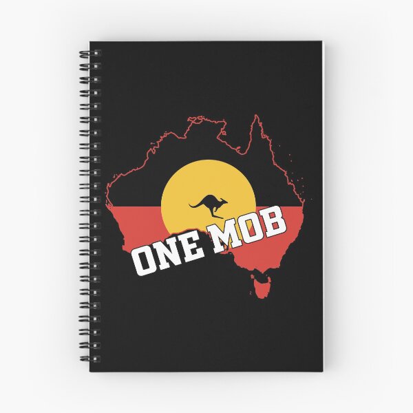 Item preview, One Mob Aboriginal Flag T Shirt designed and sold by nutallrosario.