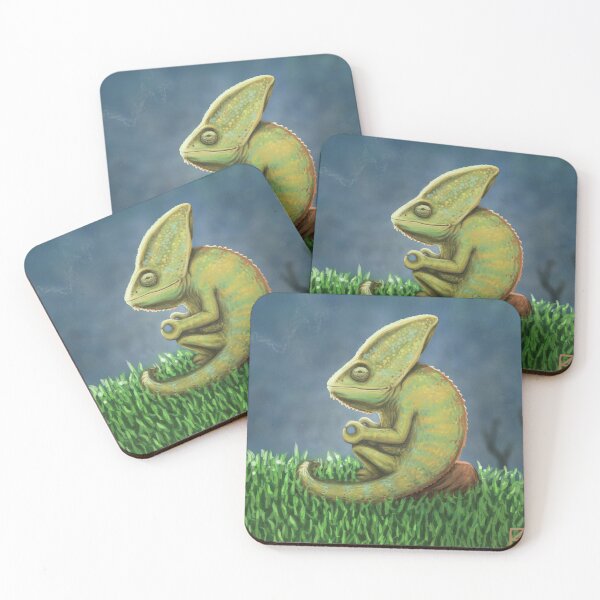 Item preview, Meditating Chameleon designed and sold by Shoonya-Art.