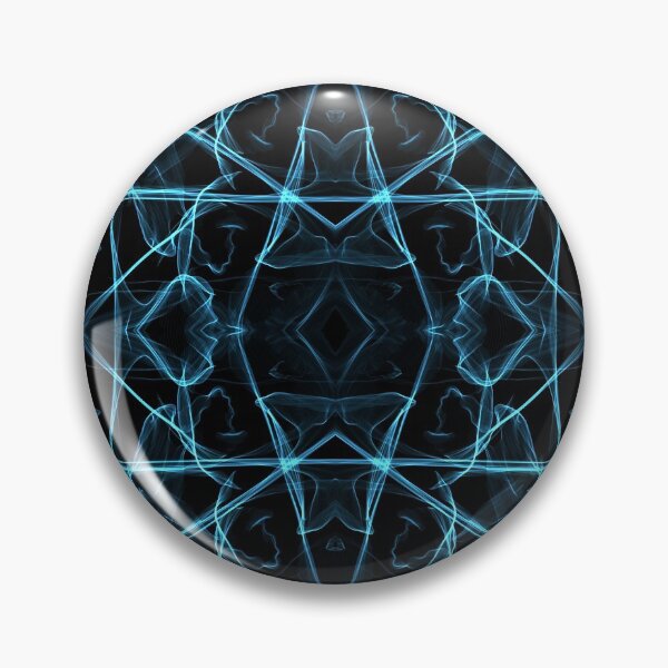 Item preview, Liquid Light Series #17 ~ Blue Abstract Fractal Pattern designed and sold by Ascension Vibrations.