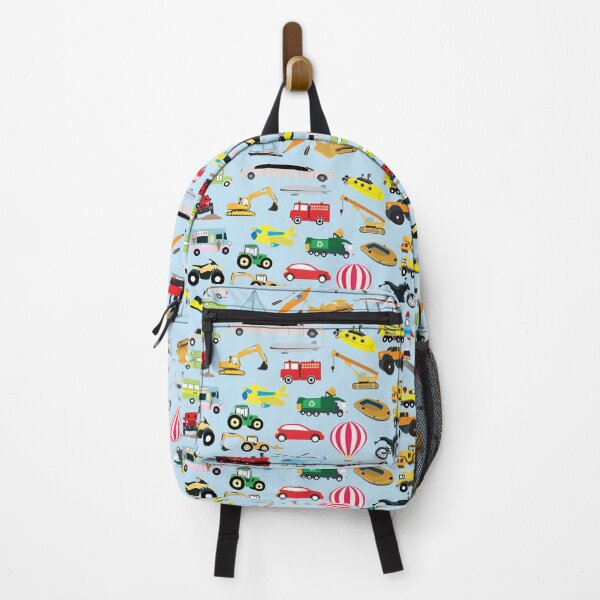Item preview, Colorful Transportation & Vehicles Kids Pattern designed and sold by idovedesign.