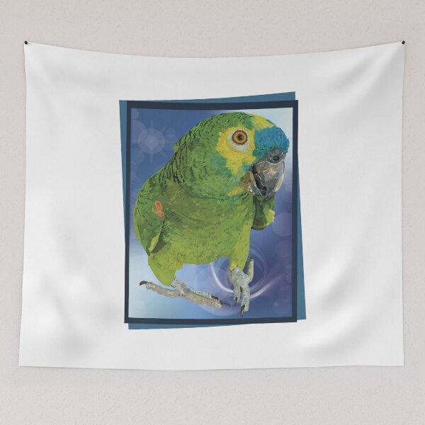 Item preview, blue-fronted amazon designed and sold by obscurite.