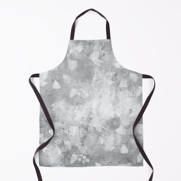 Item preview, Silver and White Leaves designed and sold by ColorsandShapes.