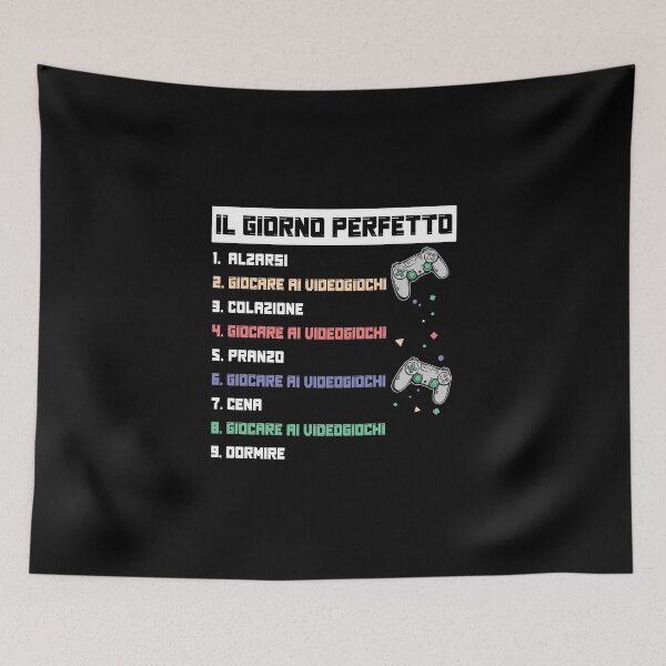Item preview, Il Giorno Perfetto Gaming Gamer designed and sold by StrongShirts.