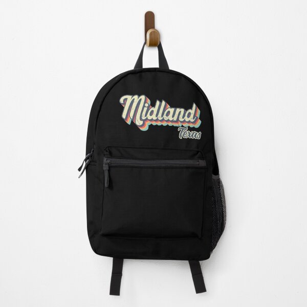 Item preview, Midland city Texas Retro Vintage 70s rainbow designed and sold by Teelogic.