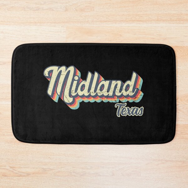 Item preview, Midland city Texas Retro Vintage 70s rainbow designed and sold by Teelogic.