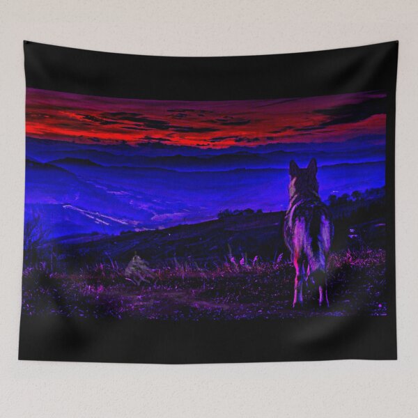 Item preview, transcendent wolf vista designed and sold by THE AMERICAN TEEVANGELIST.