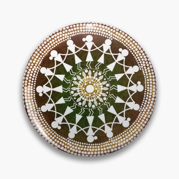 Item preview, Warli Mandala fusion designed and sold by Tedoradesign87.