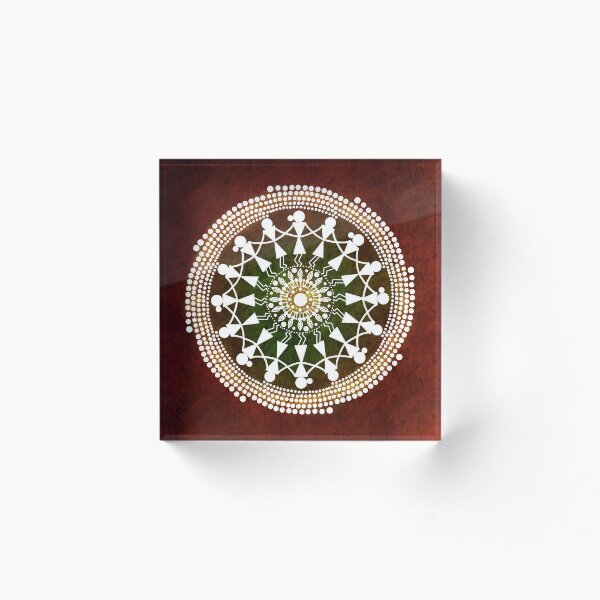 Item preview, Warli Mandala fusion designed and sold by Tedoradesign87.