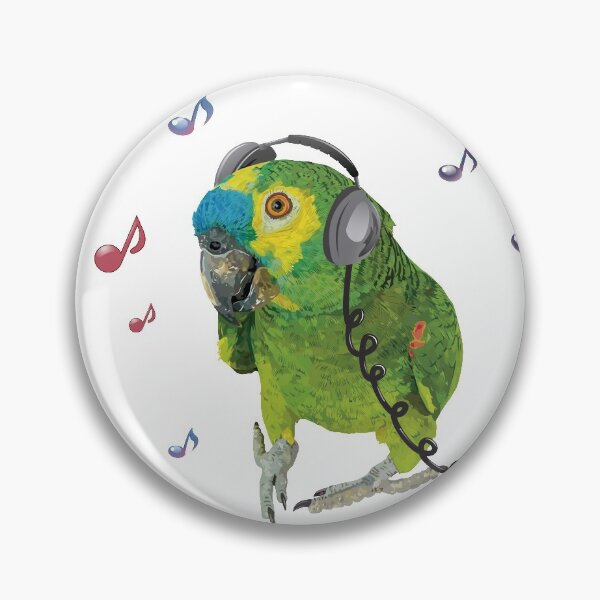 Item preview, blue-fronted amazon designed and sold by obscurite.