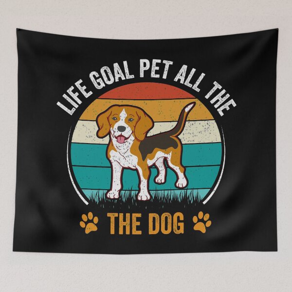 Item preview, Life Goal Pet All The Dogs designed and sold by AmethystMurad.