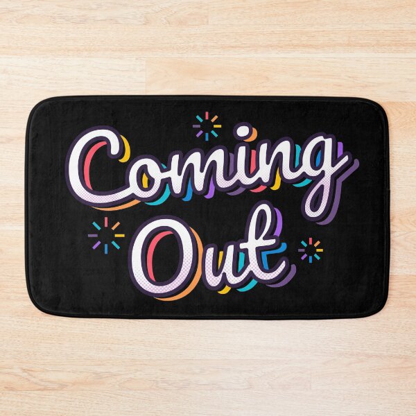 Item preview, National Coming Out Day, To raise awareness of the society's existence of gay, lesbian, bisexual, pansexual, and transgender so that LGBT people showing pride in their gender. designed and sold by 9Hobb.