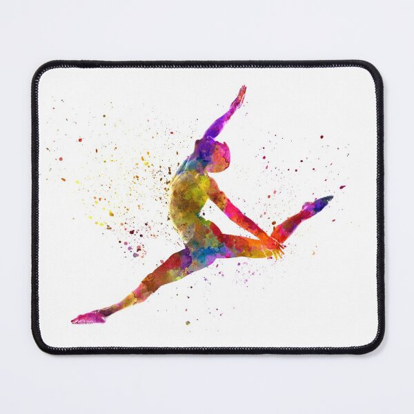 Item preview,  Contemporary male dance in watercolor  designed and sold by paulrommer.
