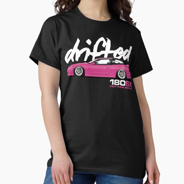 Drifted 180sx Tee - Hot Pink Edition by Drifted Classic T-Shirt