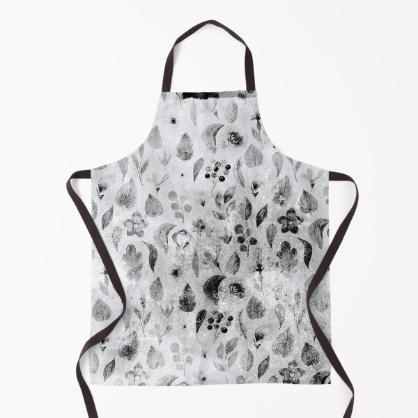 Item preview, Black Flowers And Black Leaves designed and sold by ColorsandShapes.