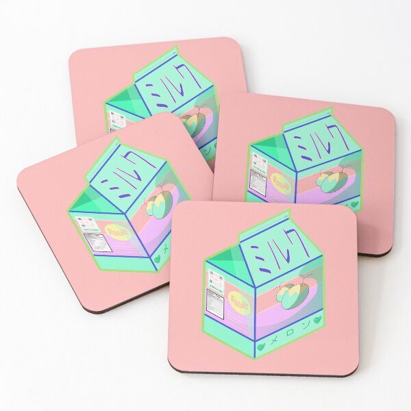 Item preview, Kawaii Japanese Melon Flavored Milk Carton designed and sold by sadimouto.