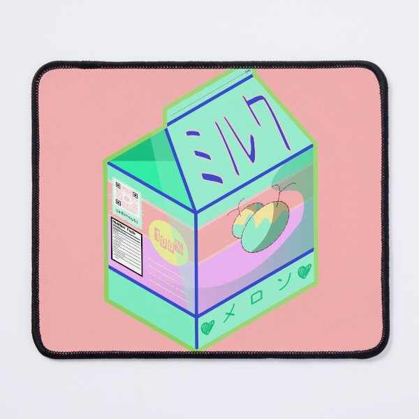 Item preview, Kawaii Japanese Melon Flavored Milk Carton designed and sold by sadimouto.