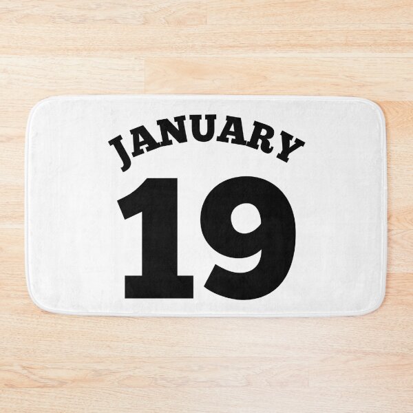 Item preview, 19th of January designed and sold by BlueThrow.