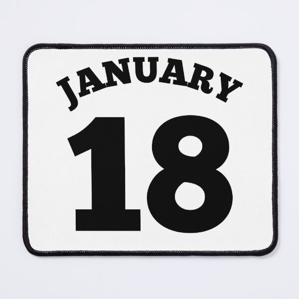 Item preview, 18th of January designed and sold by BlueThrow.