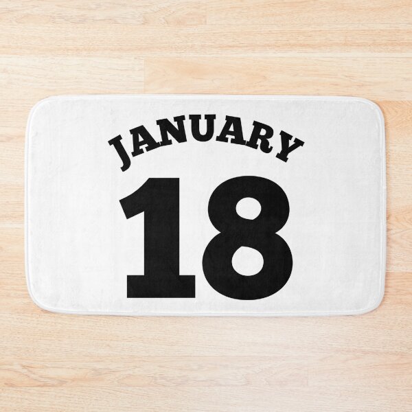 Item preview, 18th of January designed and sold by BlueThrow.