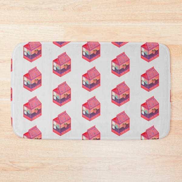 Item preview, Kawaii Japanese Strawberry Flavored Milk Carton designed and sold by sadimouto.